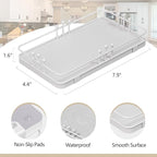 Bathroom Vanity Tray for Toiletries Makeup Perfume Candle Toilet Tank, Kitchen - Image 2