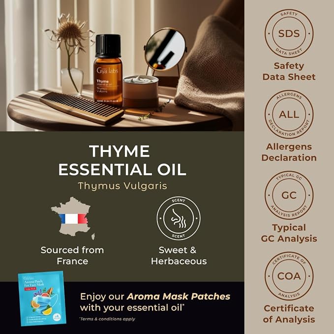 100% Pure Thyme Essential Oil - Image 6