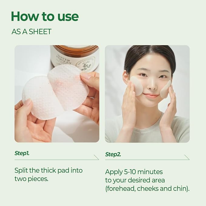 SKINFOOD Pantothenic Water Parsley Clear Toner Pad, Daily Exfoliating Pads - Image 9