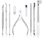 Professional Cuticle Nippers Kit, Cuticle Trimmer by HIFAU