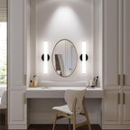OOWOLF Bathroom Vanity Light, Adjustable Brightness 12W 17.3inch Bathroom Light - Image 5