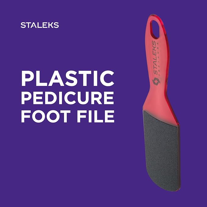 STALEKS PRO Expert 10 Type 2 Plastic Foot File – Ergonomic Double-Sided - Image 4