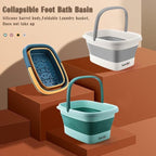 Collapsible Foot Bath Basin for Soaking Feet, Foot Soak Tub, Plastic Foot Bucket - Image 6