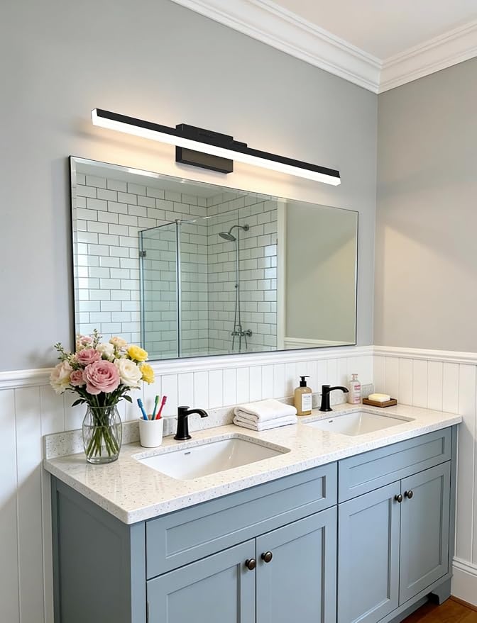 IZORRO Modern Bathroom Vanity Light 48 inch, 36W Dimmable Led Bathroom Light - Image 5