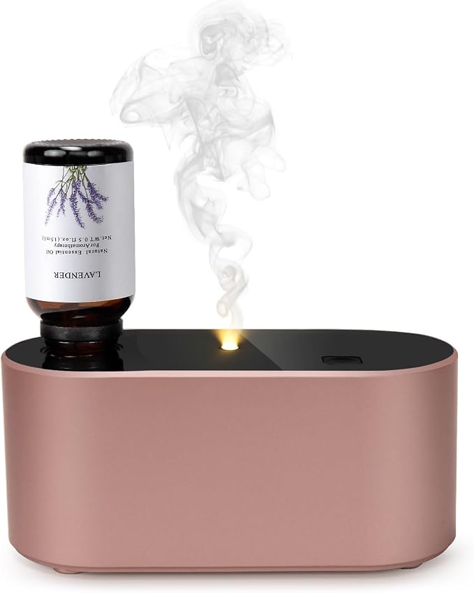 Lecdura Waterless Diffuser for Essential Oil, Battery Operated Scent Air by Lecdura