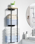 Towel Racks for Bathroom, 2 Tier Wall Towel Holder by Anfeichen
