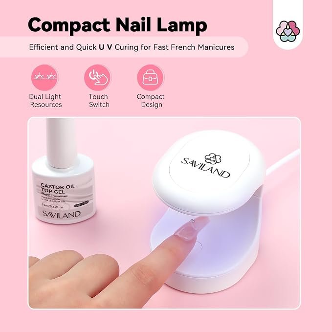 Saviland French Manicure Kit : French Tip Tools - Image 5