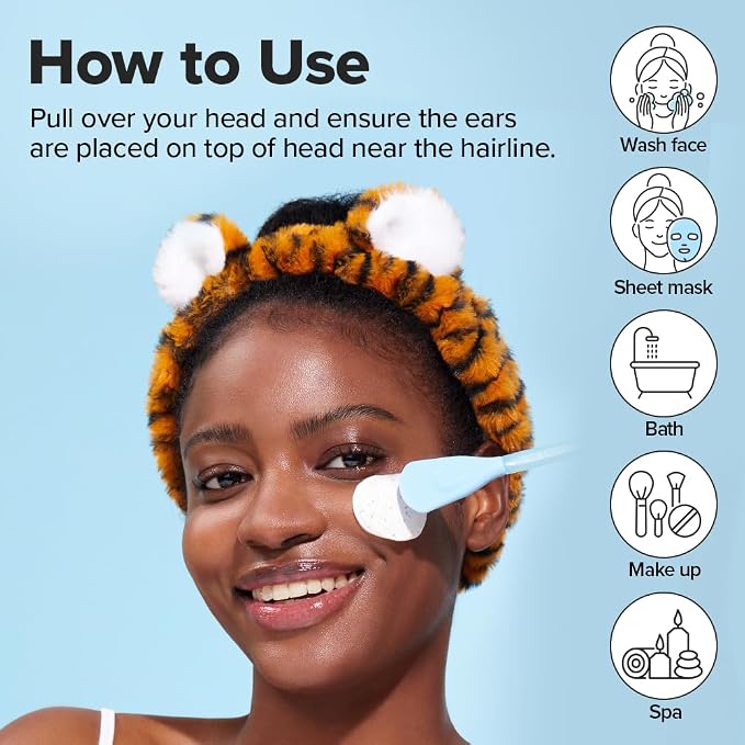 I DEW CARE Face Wash Headband - Image 4