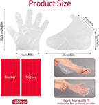 200 Pcs Paraffin Wax Liners for Feet and Hand, Disposable Paraffin Bath Liners - Image 4