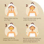 Under Eye Patches, 24K Gold Under Eye Mask - Image 5