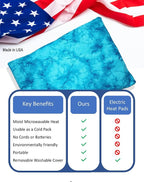 Microwavable Corn Filled Heating Pad and Cold Pack/Washable 100% Cotton Cover - Image 6
