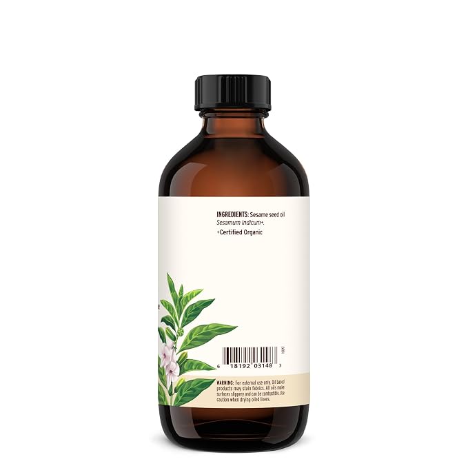 Banyan Botanicals Sesame Oil – Organic & Unrefined Sesame Oil - Image 9