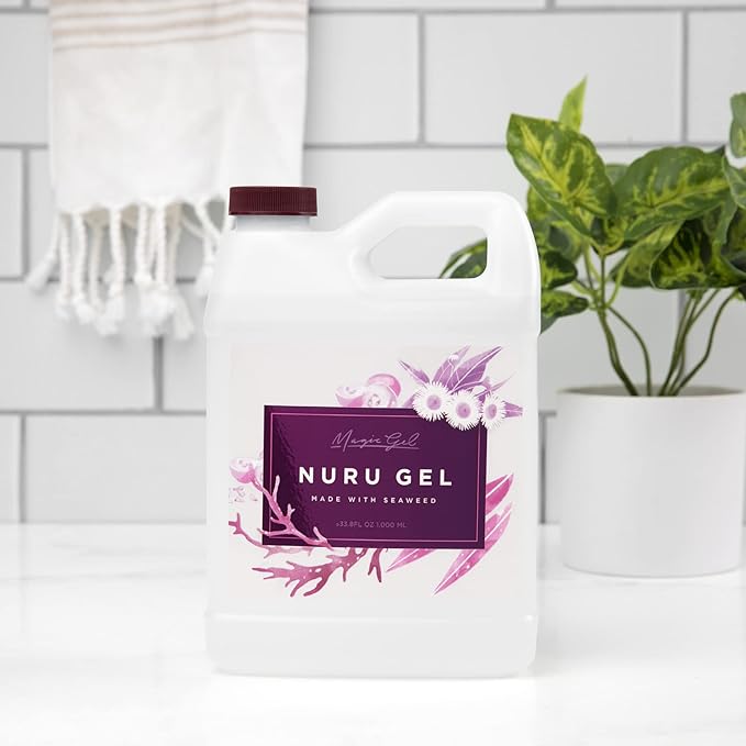 Magic Gel Nuru Massage Therapy Gel | Naturally Stain, Flavor and Fragrance Free - Image 4