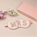 Bride Sleep Mask, Bride Eye Mask, Mrs Satin Bridal Eye Maskes Soft Sleep Maskes - Image 4