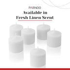 Fresh Linen Scented Votive Candles, Scented 10 Hour Burn Time - Image 7