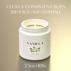 NORVENCE Vanilla Candle, Scented Candles Gift Set, Stress Relief Candles - Image 3