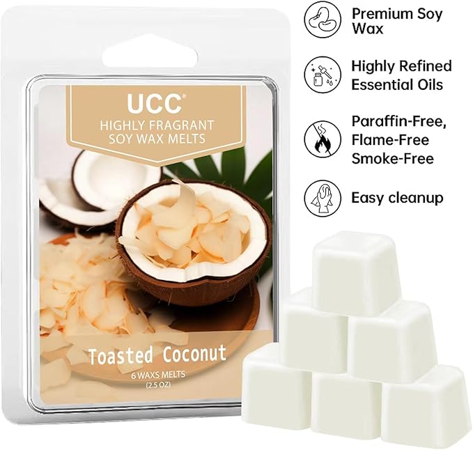 UCC Premium Wax Melts, Fall Variety Fragrance Melts, Scented Soy Wax Melts Cubes - Image 3