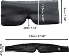100% Mulberry Silk Eye Mask Blackout Sleeping Eye Cover - Image 4