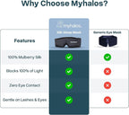 MyHalos 3D Mulberry Silk Sleep Mask - Image 6