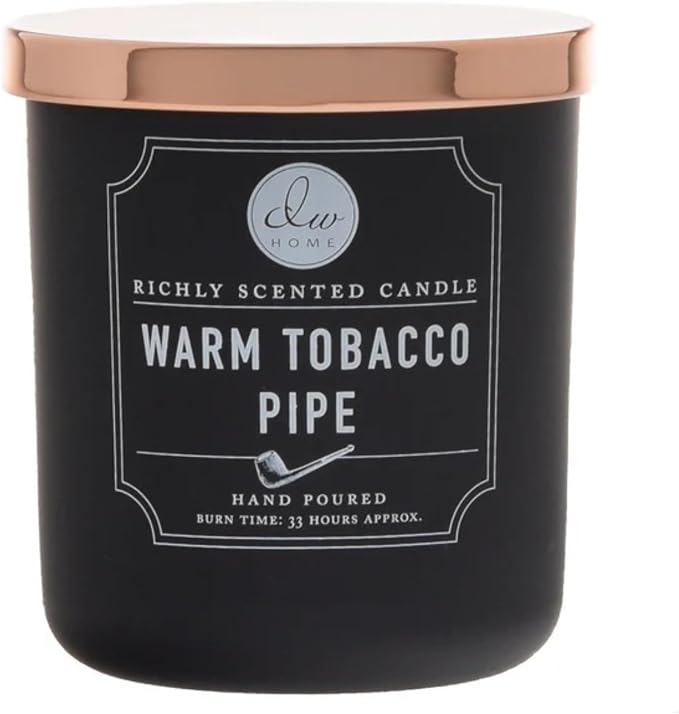 DW Home Warm Tobacco Pipe Scented Candle by DWHome