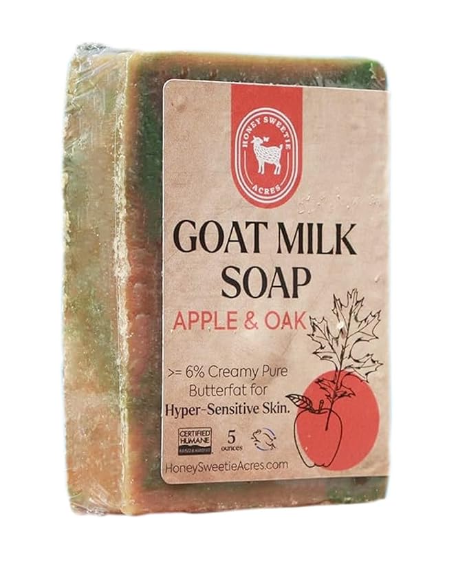 Honey Sweetie Acres Apple Oak Goat Milk Soap by HoneySweetieAcres