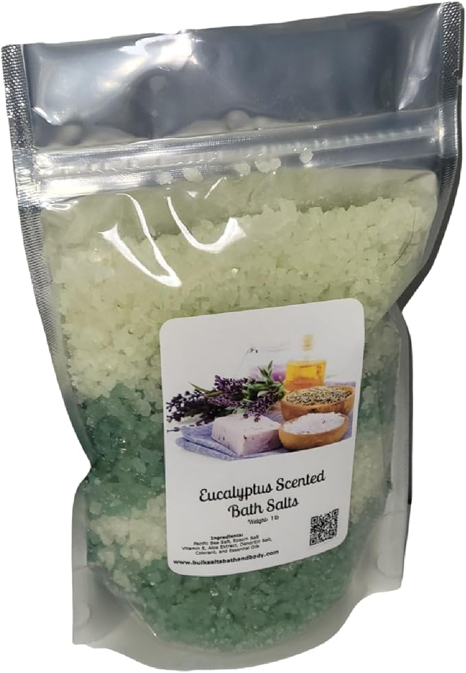 Bath Salts | 1lb Bags | Aromatherapy Gift Lot | Four Different Scents | Bathing - Image 2