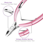 Cuticle Trimmer with Cuticle Pusher and Scissors, Cuticle Remover Professional - Image 2
