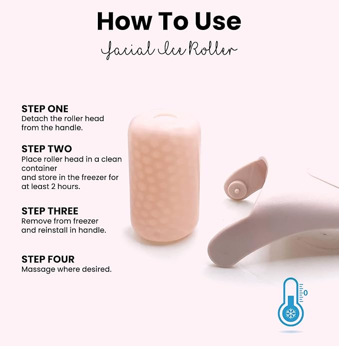 ROSELYNBOUTIQUE Ice Roller for Face & Gua Sha Facial Tools - Image 6