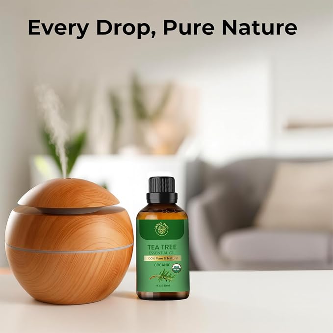 Tea Tree Essential Oil | USDA Certified Organic Tea Tree Oil | - Image 3