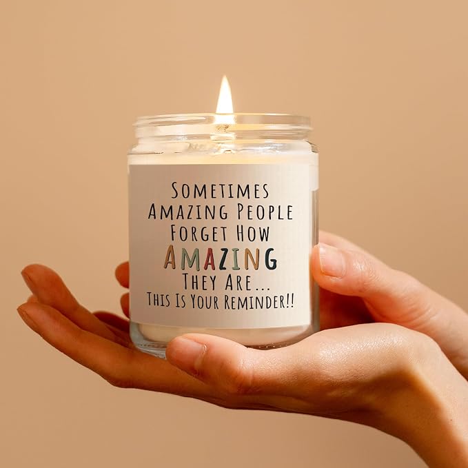 Craftique Gifts for Women, Birthday Gifts for Women- You're Amazing Candle- - Image 7