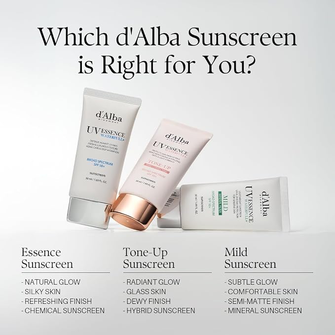 d'alba Piedmont Italian White Truffle Waterfull Essence Sunscreen, Vegan - Image 9
