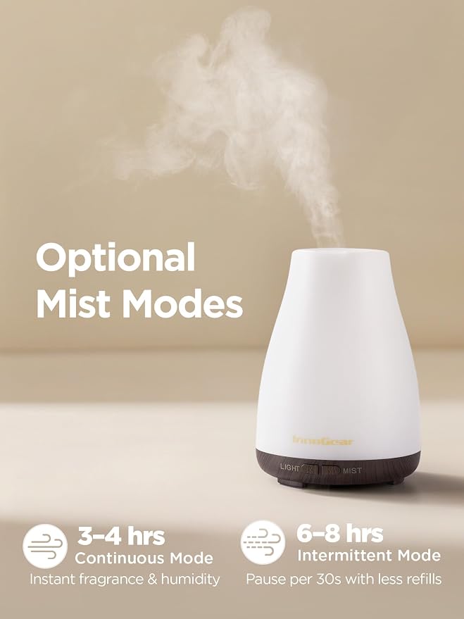 InnoGear Essential Oil Diffuser, Ultrasonic Diffusers - Image 3