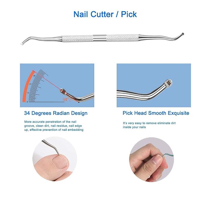 Professional Cuticle Nippers Kit, Cuticle Trimmer - Image 6