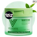Matcha Toner Pads with Rose PDRN, Peptides & Hyaluronic Acid | Korean Facial by VELVENTE