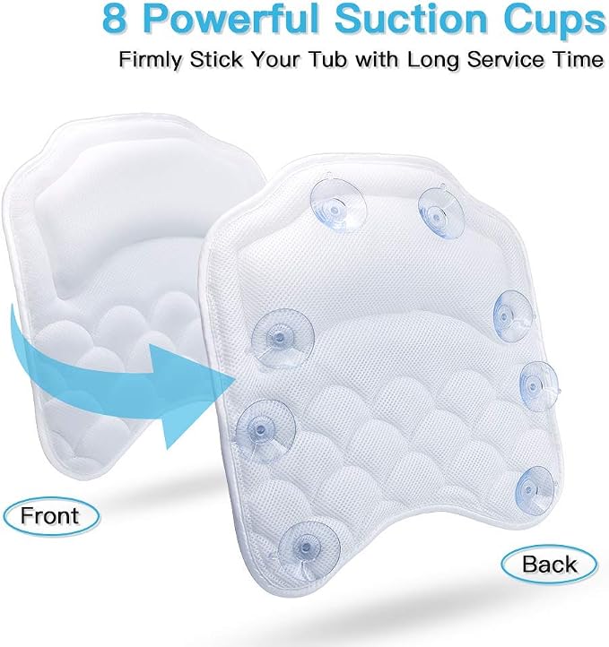 Beautybaby Bathtub Spa Pillow Bath Pillows - Image 5