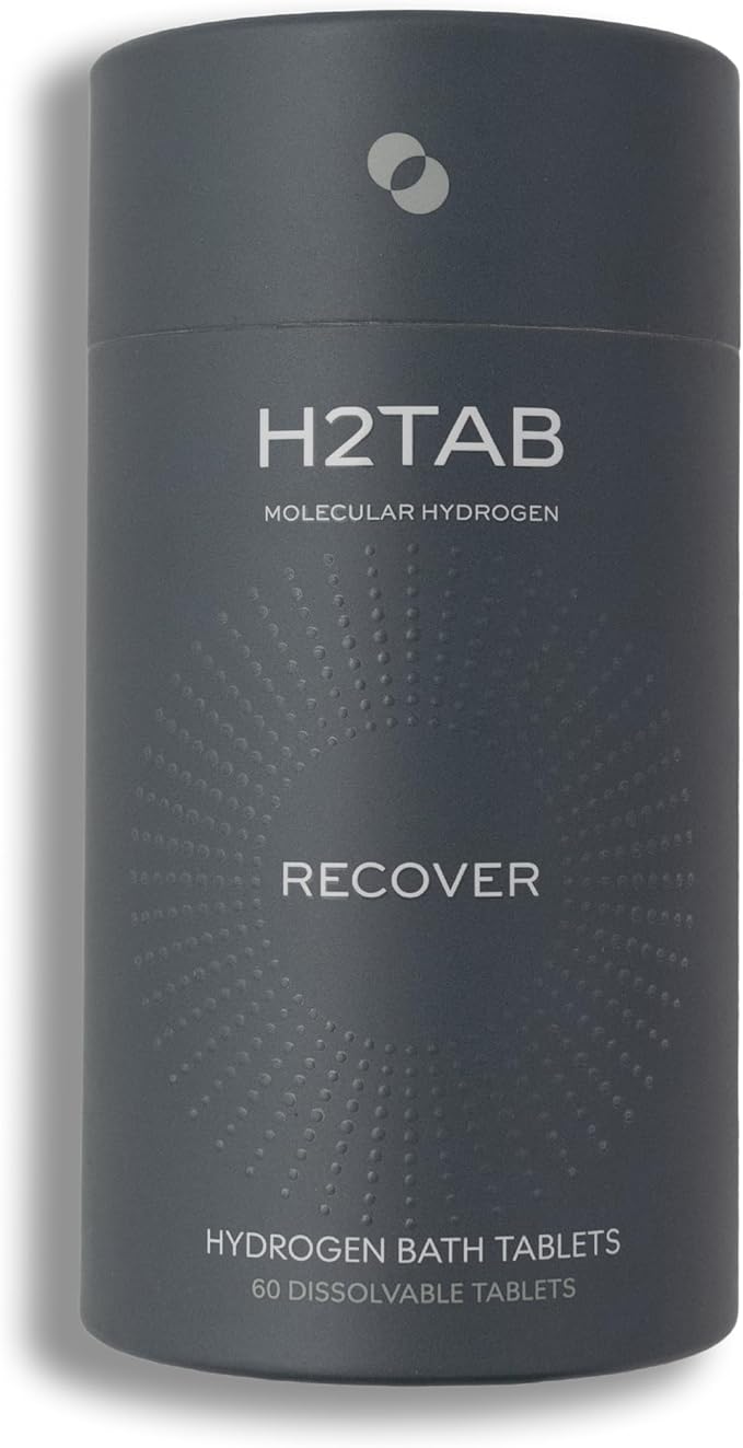 Molecular H2TAB Hydrogen Bath Tablets – 60 Count – Fragrance-Free Bath Bombs by H2tab