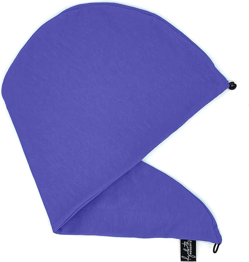 Elizabeth Roberts 100% Cotton T Shirt Hair Towel Wrap Plopping Essential Turban by ElizabethRoberts