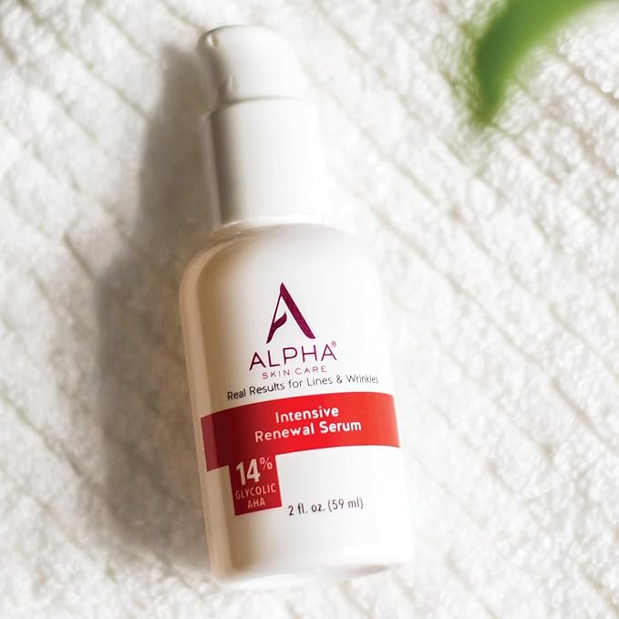 Alpha Skin Care Renewal Serum, 14% Glycolic AHA, Anti-Aging Formula, Alpha - Image 4