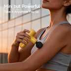 HEYCHY Super Mini Massage Gun Deep Tissue, Handheld Percussion Muscle Massager - Image 2