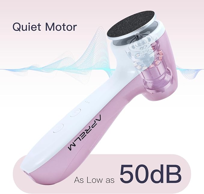 APRELM Rechargeable Electric Foot Callus Remover - Image 3