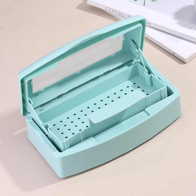 Nail Tool Sterilizer Box Plastic Disinfectant Container - Image 6