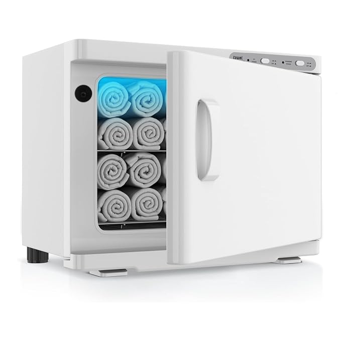 Hot Towel Warmer for Spa, 2-in-1 Thermostatic Towel Heater, 23L Large Capacity by Unknown