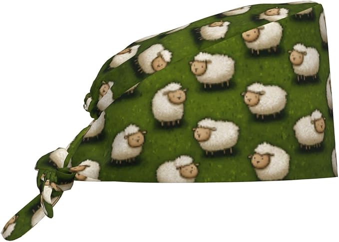 Alligator Ice Cream Working Cap, Scrub Cap by Unknown