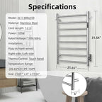 P&Dlusir Towel Warmer, Heated Towel Rack - Image 7