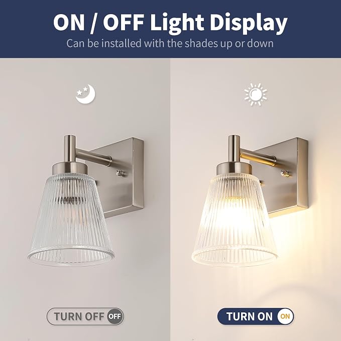OCIOC Vintage Wall Sconce Set of 2 - Image 4