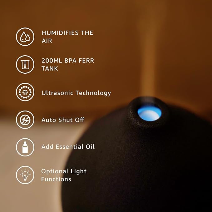 Gooamp 200ML Ceramic Essential Oil Diffuser - Image 5