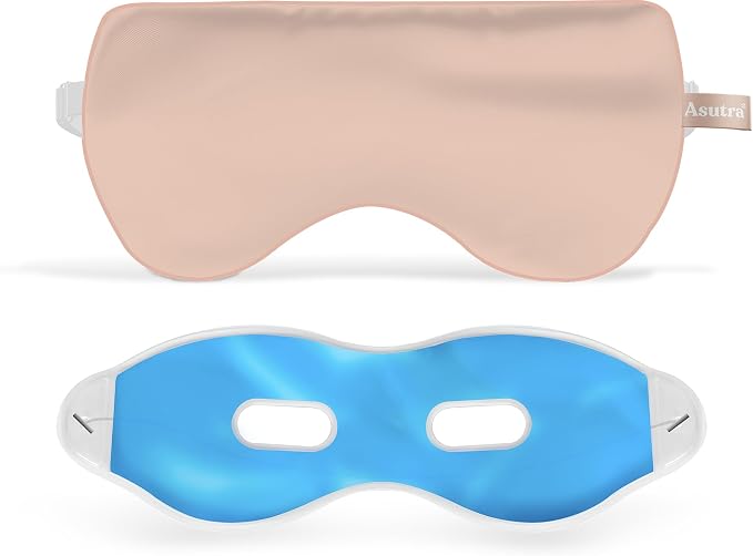 ASUTRA Silk Eye Pillow for Sleep, Light Pink by ASUTRAASUWD