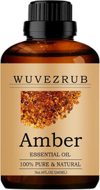 Amber Essential Oil - 240ML Pure and Natural by WUVEZRUB