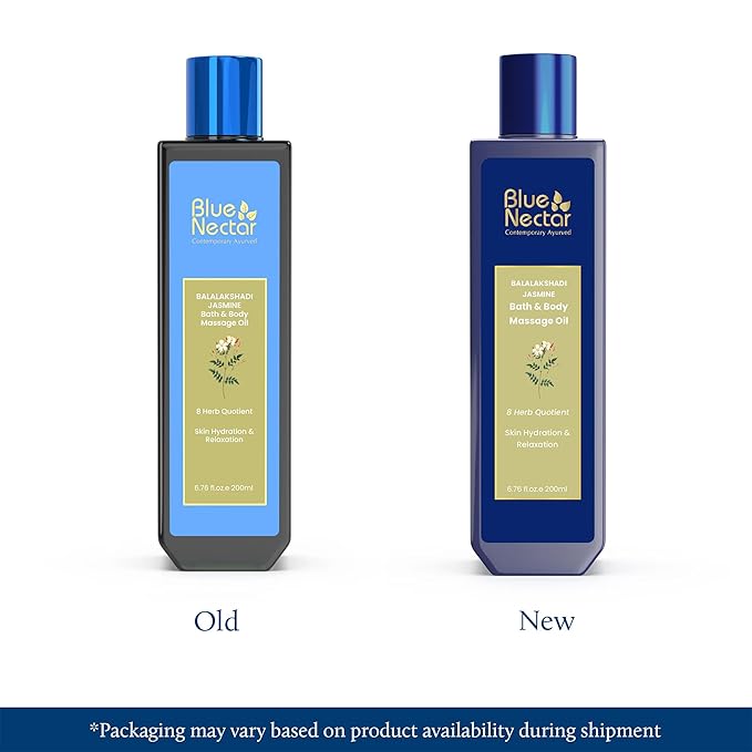Blue Nectar Sensuous Jasmine Body Massage Oil - Image 2