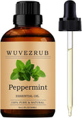 Peppermint Essential Oils, 60ML Pure and Natural Essential Oil by WUVEZRUB